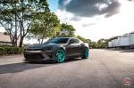 Chevrolet Camaro Matte Black on Vossen Wheels (S21-01) 2019 года